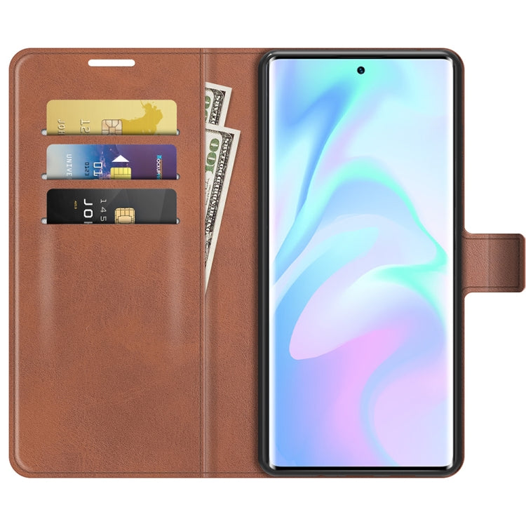 For ZTE Axon 30 Ultra Retro Calf Pattern Buckle Horizontal Flip Leather Case with Holder & Card Slots & Wallet