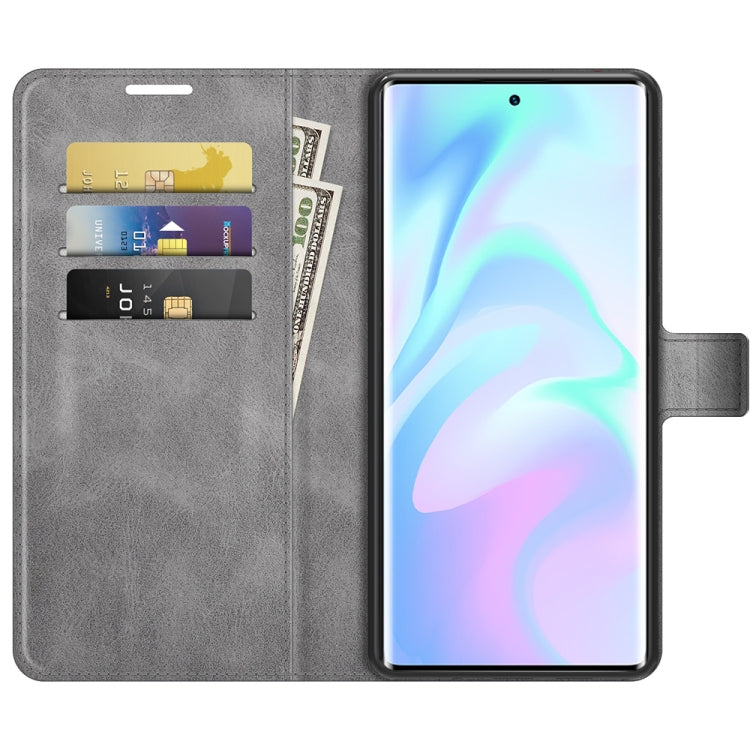 For ZTE Axon 30 Ultra Retro Calf Pattern Buckle Horizontal Flip Leather Case with Holder & Card Slots & Wallet