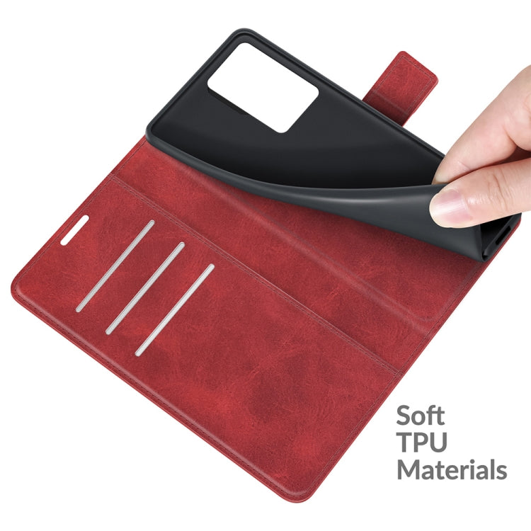 For ZTE Axon 30 Ultra Retro Calf Pattern Buckle Horizontal Flip Leather Case with Holder & Card Slots & Wallet