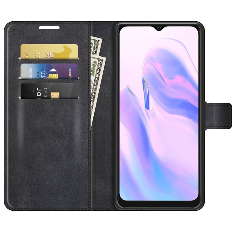 For Blackview A70 Retro Calf Pattern Buckle Horizontal Flip Leather Case with Holder & Card Slots & Wallet