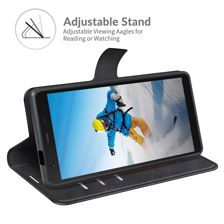 For Blackview BV6300 Pro Retro Calf Pattern Buckle Horizontal Flip Leather Case with Holder & Card Slots & Wallet