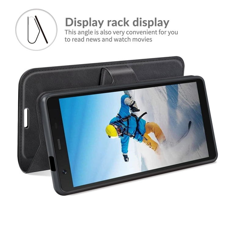 For Blackview BV6300 Pro Retro Calf Pattern Buckle Horizontal Flip Leather Case with Holder & Card Slots & Wallet