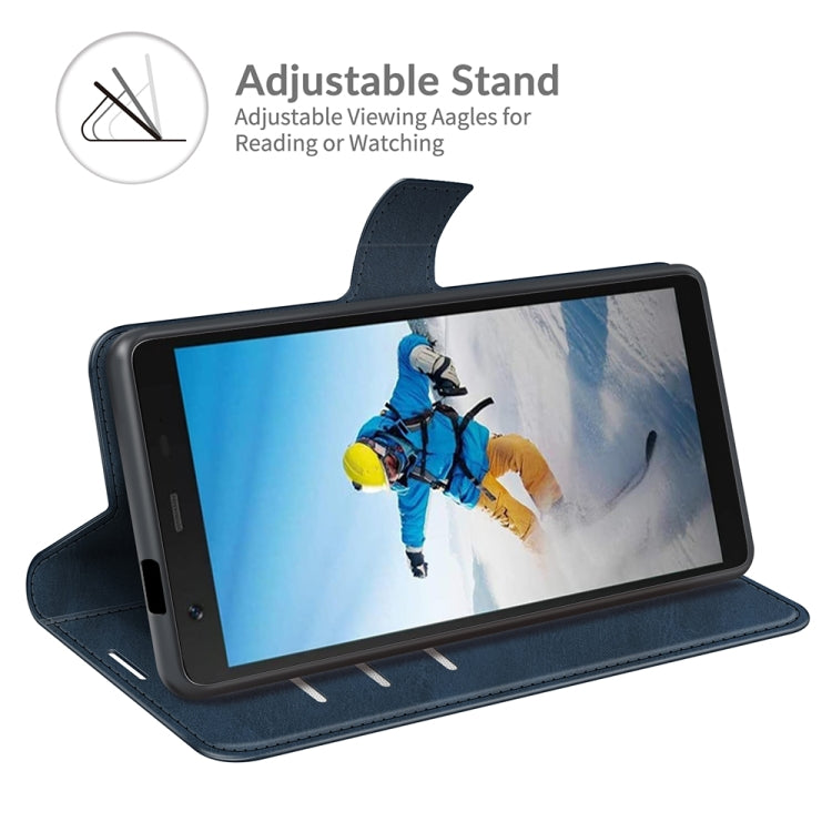 For Blackview BV6300 Pro Retro Calf Pattern Buckle Horizontal Flip Leather Case with Holder & Card Slots & Wallet