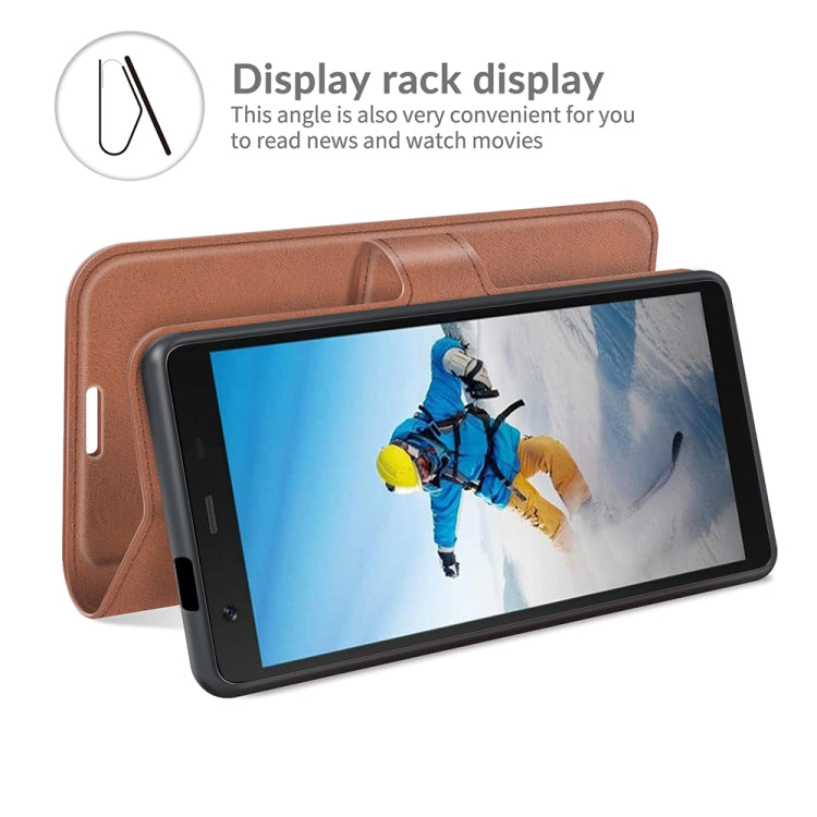 For Blackview BV6300 Pro Retro Calf Pattern Buckle Horizontal Flip Leather Case with Holder & Card Slots & Wallet