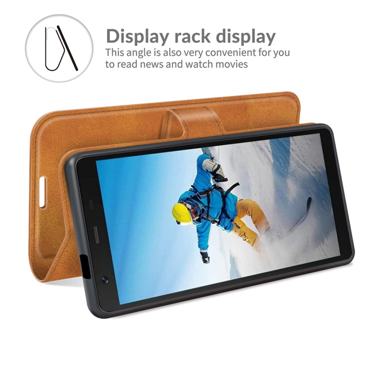 For Blackview BV6300 Pro Retro Calf Pattern Buckle Horizontal Flip Leather Case with Holder & Card Slots & Wallet