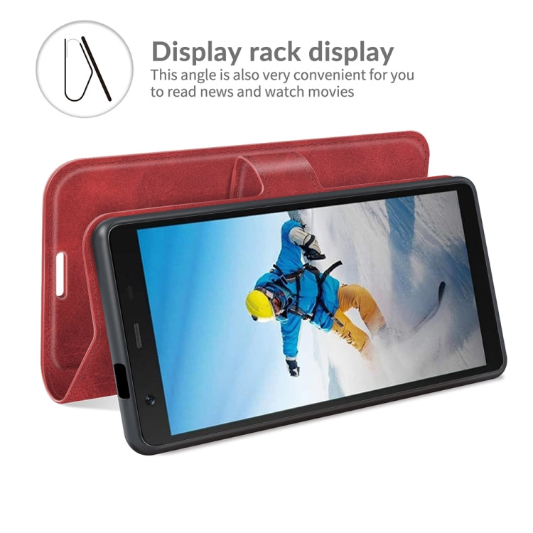 For Blackview BV6300 Pro Retro Calf Pattern Buckle Horizontal Flip Leather Case with Holder & Card Slots & Wallet