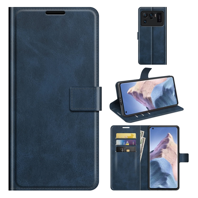 For Xiaomi Mi 11 Ultra Retro Calf Pattern Buckle Horizontal Flip Leather Case with Holder & Card Slots & Wallet