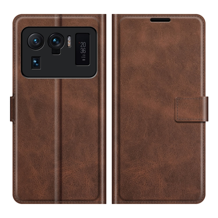 For Xiaomi Mi 11 Ultra Retro Calf Pattern Buckle Horizontal Flip Leather Case with Holder & Card Slots & Wallet