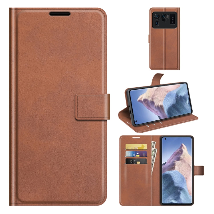 For Xiaomi Mi 11 Ultra Retro Calf Pattern Buckle Horizontal Flip Leather Case with Holder & Card Slots & Wallet