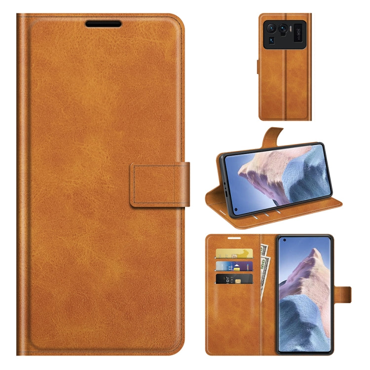 For Xiaomi Mi 11 Ultra Retro Calf Pattern Buckle Horizontal Flip Leather Case with Holder & Card Slots & Wallet