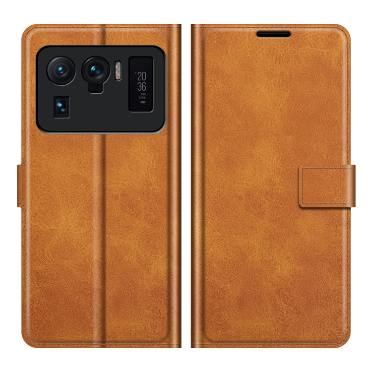 For Xiaomi Mi 11 Ultra Retro Calf Pattern Buckle Horizontal Flip Leather Case with Holder & Card Slots & Wallet