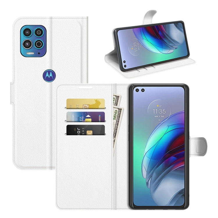 For Motorola Moto Edge S / G100 Litchi Texture Horizontal Flip Protective Case with Holder & Card Slots & Wallet