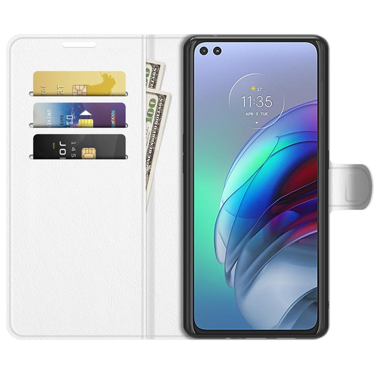 For Motorola Moto Edge S / G100 Litchi Texture Horizontal Flip Protective Case with Holder & Card Slots & Wallet