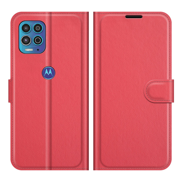 For Motorola Moto Edge S / G100 Litchi Texture Horizontal Flip Protective Case with Holder & Card Slots & Wallet