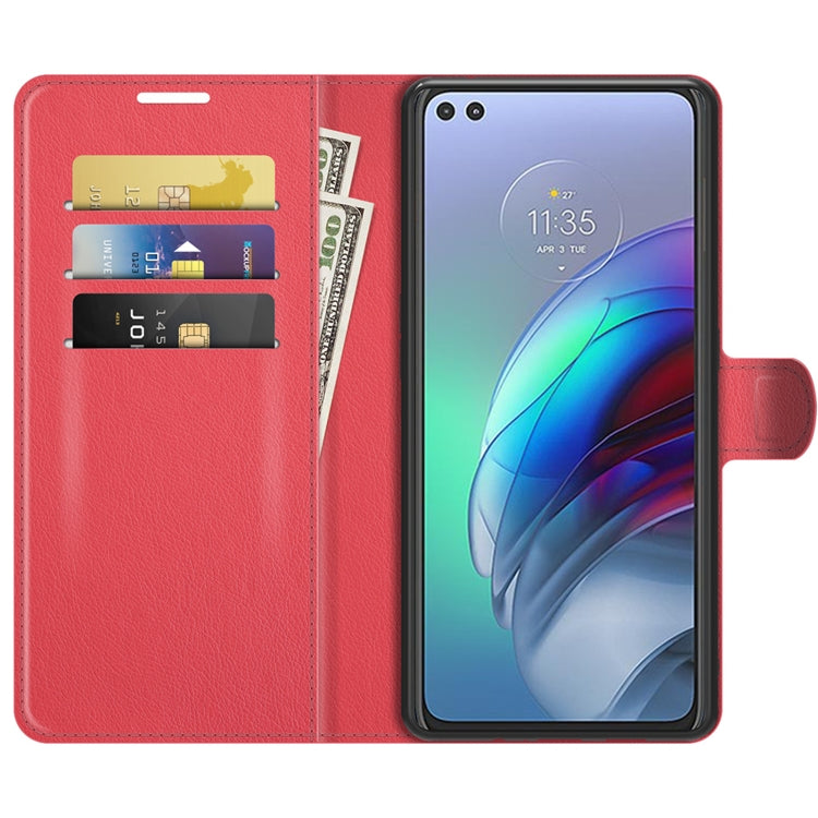 For Motorola Moto Edge S / G100 Litchi Texture Horizontal Flip Protective Case with Holder & Card Slots & Wallet