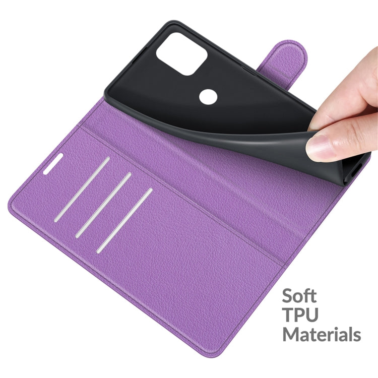 For Motorola Moto Edge S / G100 Litchi Texture Horizontal Flip Protective Case with Holder & Card Slots & Wallet