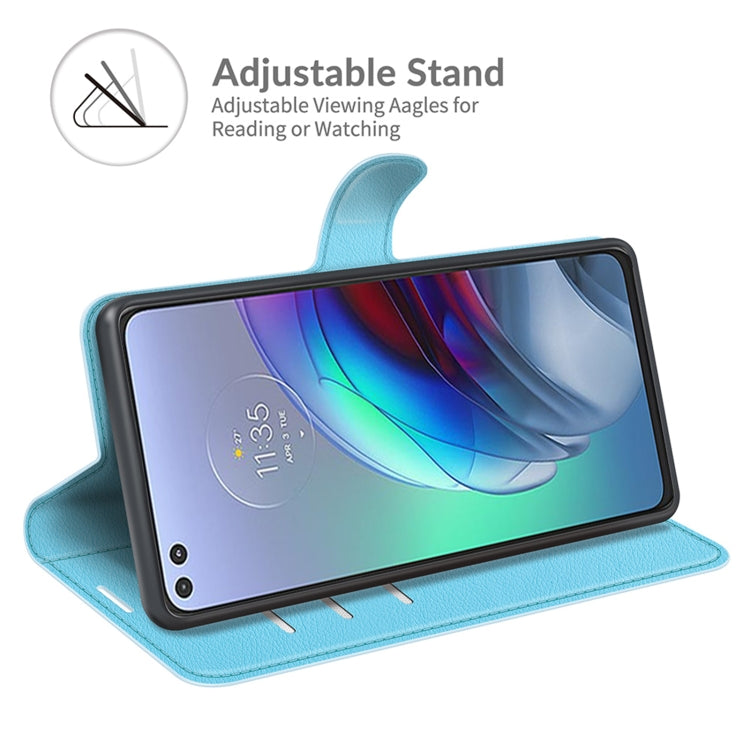 For Motorola Moto Edge S / G100 Litchi Texture Horizontal Flip Protective Case with Holder & Card Slots & Wallet