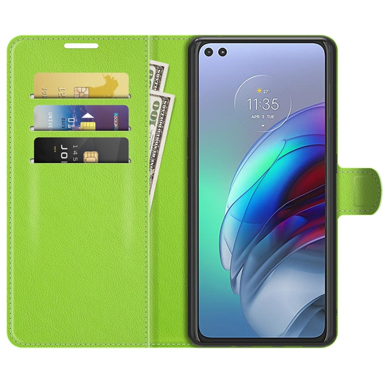 For Motorola Moto Edge S / G100 Litchi Texture Horizontal Flip Protective Case with Holder & Card Slots & Wallet
