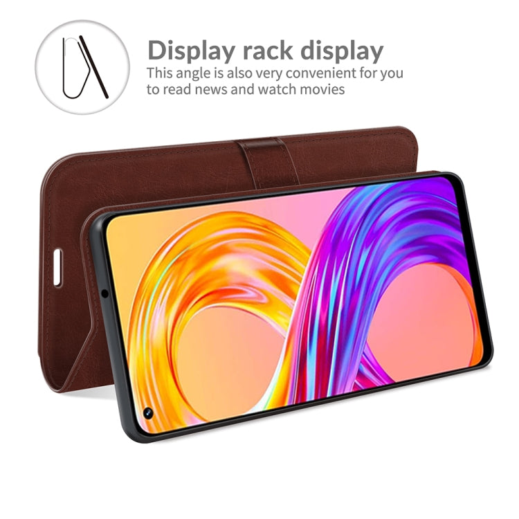 For OPPO Realme 8 / 8 Pro 4G R64 Texture Single Horizontal Flip Protective Case with Holder & Card Slots & Wallet& Photo Frame