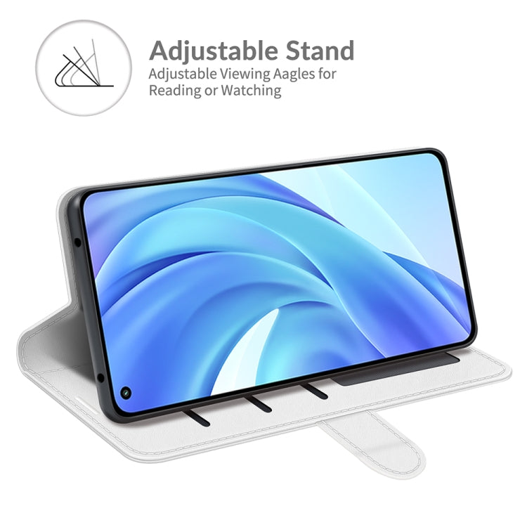 For Xiaomi Mi 11 Lite 4G / 5G R64 Texture Single Horizontal Flip Protective Case with Holder & Card Slots & Wallet& Photo Frame