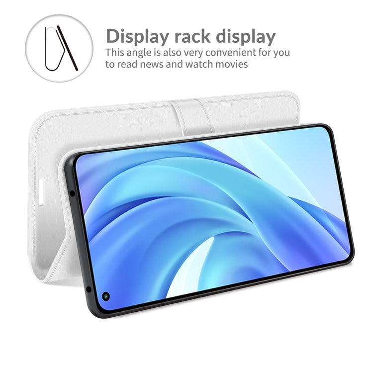 For Xiaomi Mi 11 Lite 4G / 5G R64 Texture Single Horizontal Flip Protective Case with Holder & Card Slots & Wallet& Photo Frame