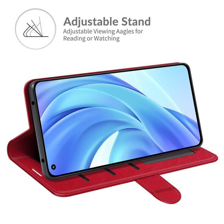 For Xiaomi Mi 11 Lite 4G / 5G R64 Texture Single Horizontal Flip Protective Case with Holder & Card Slots & Wallet& Photo Frame