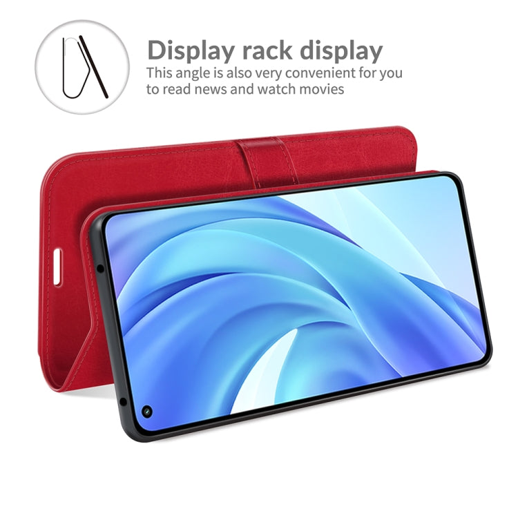 For Xiaomi Mi 11 Lite 4G / 5G R64 Texture Single Horizontal Flip Protective Case with Holder & Card Slots & Wallet& Photo Frame