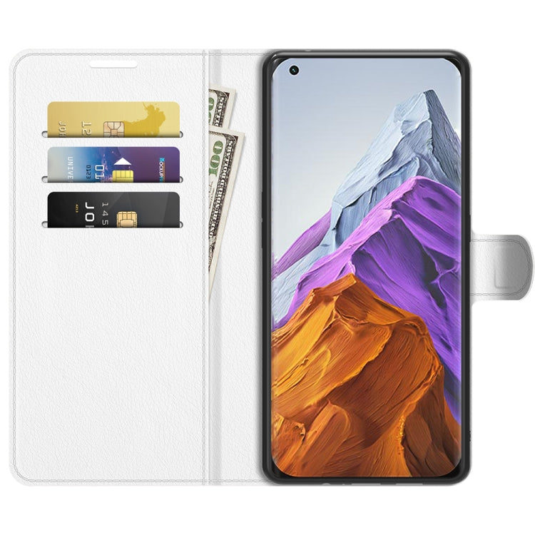 For Xiaomi Mi 11 Pro Litchi Texture Horizontal Flip Protective Case with Holder & Card Slots & Wallet