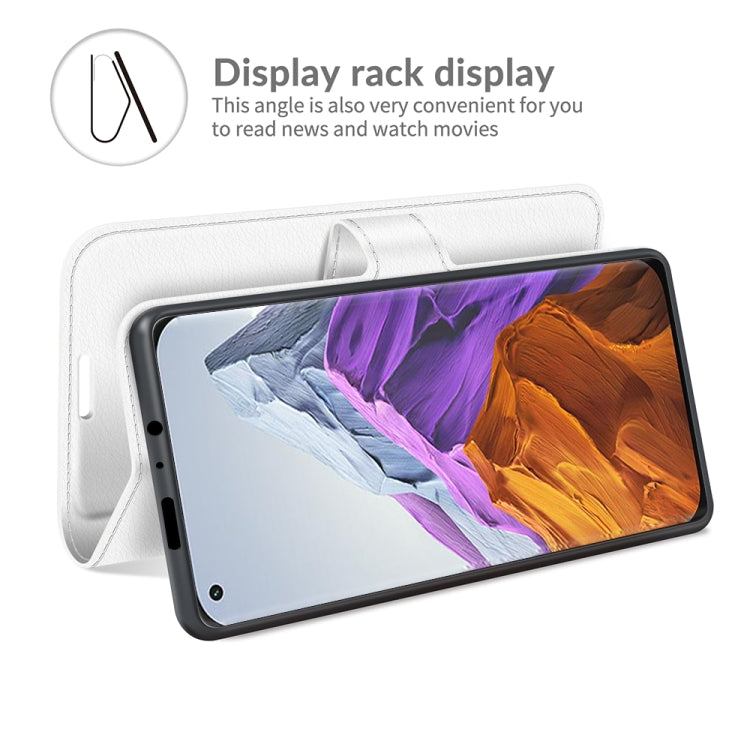 For Xiaomi Mi 11 Pro Litchi Texture Horizontal Flip Protective Case with Holder & Card Slots & Wallet