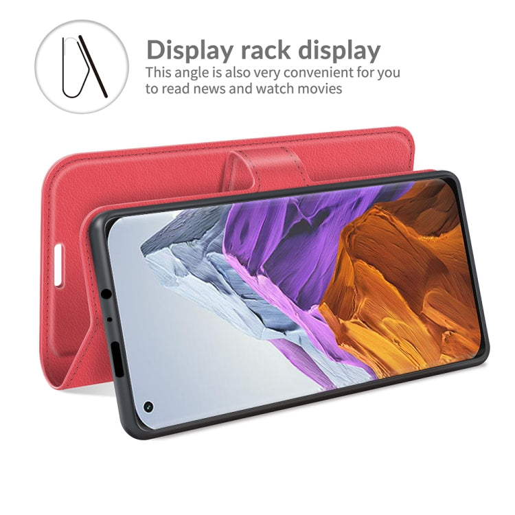 For Xiaomi Mi 11 Pro Litchi Texture Horizontal Flip Protective Case with Holder & Card Slots & Wallet