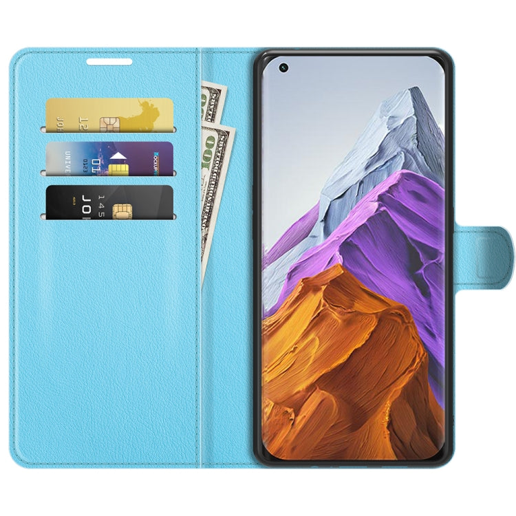 For Xiaomi Mi 11 Pro Litchi Texture Horizontal Flip Protective Case with Holder & Card Slots & Wallet