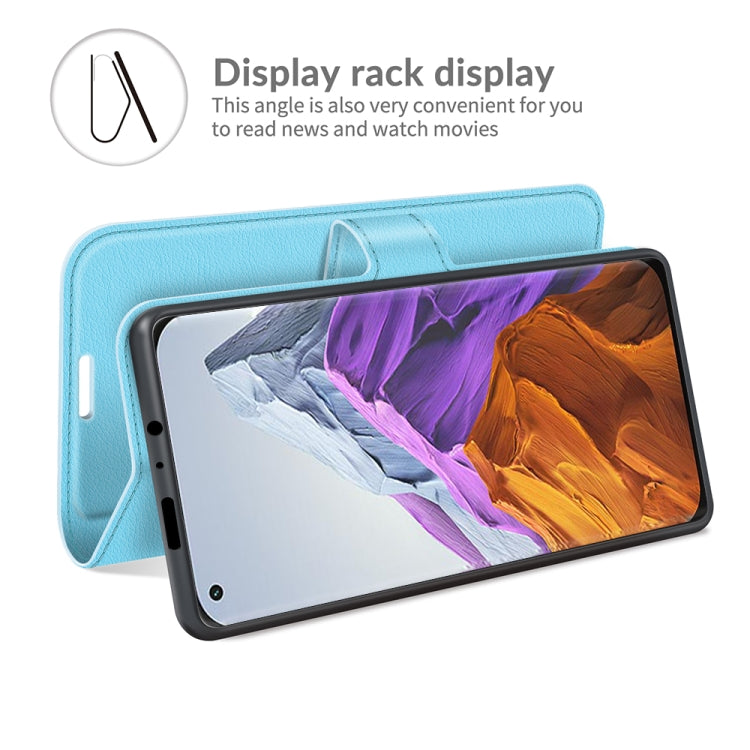 For Xiaomi Mi 11 Pro Litchi Texture Horizontal Flip Protective Case with Holder & Card Slots & Wallet