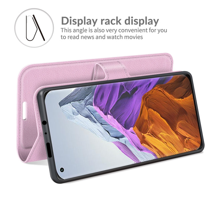 For Xiaomi Mi 11 Pro Litchi Texture Horizontal Flip Protective Case with Holder & Card Slots & Wallet