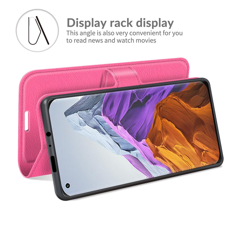 For Xiaomi Mi 11 Pro Litchi Texture Horizontal Flip Protective Case with Holder & Card Slots & Wallet