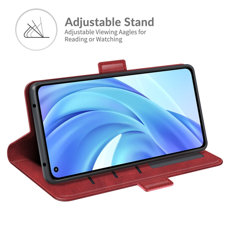 For Xiaomi Mi 11 Lite 4G / 5G Dual-side Magnetic Buckle Horizontal Flip Leather Case with Holder & Card Slots & Wallet