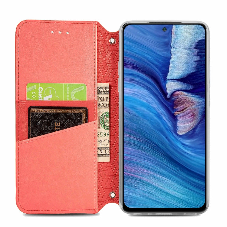 For Xiaomi Redmi Note 10 5G Blooming Mandala Embossed Pattern Magnetic Horizontal Flip Leather Case with Holder & Card Slots & Wallet