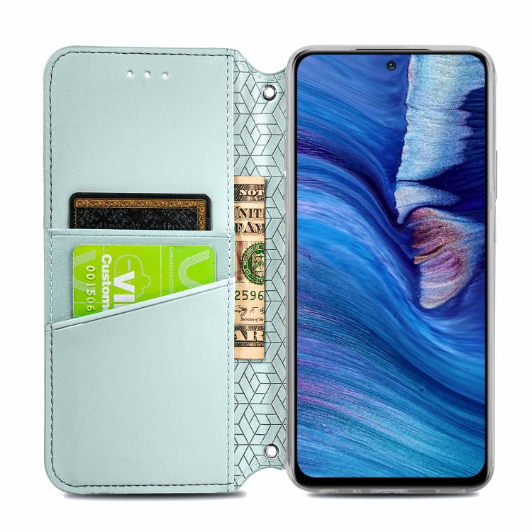 For Xiaomi Redmi Note 10 5G Blooming Mandala Embossed Pattern Magnetic Horizontal Flip Leather Case with Holder & Card Slots & Wallet