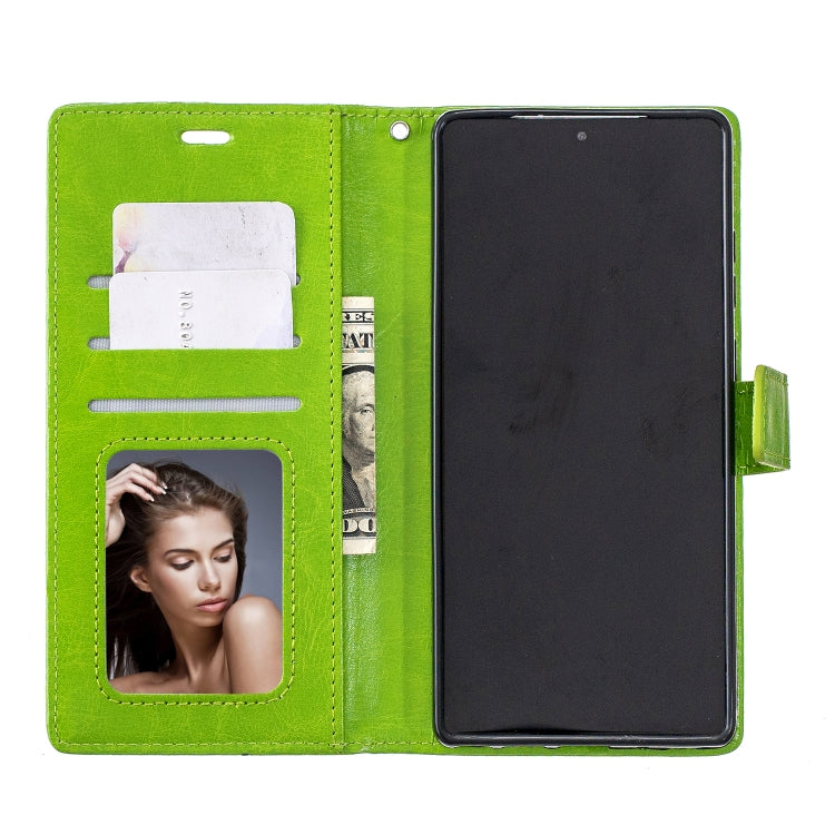 For Motorola Moto G30 Crazy Horse Texture Horizontal Flip Leather Case with Holder & Card Slots & Wallet & Photo Frame
