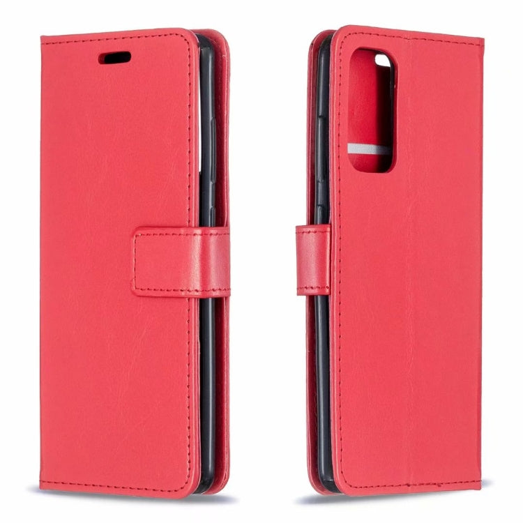 For Motorola Moto G100 Crazy Horse Texture Horizontal Flip Leather Case with Holder & Card Slots & Wallet & Photo Frame