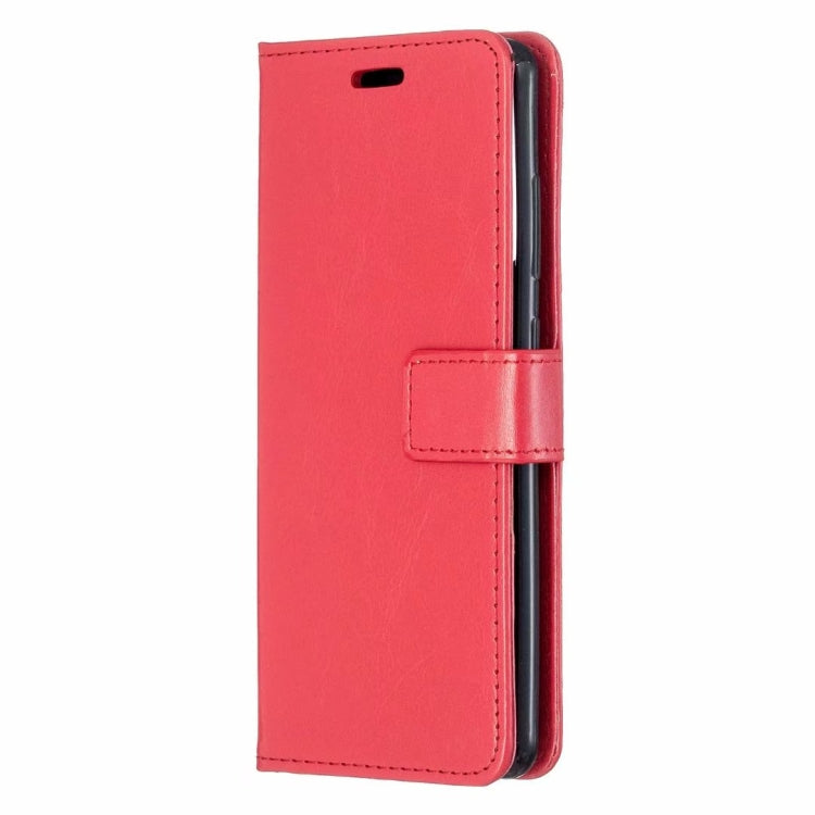 For Motorola Moto G100 Crazy Horse Texture Horizontal Flip Leather Case with Holder & Card Slots & Wallet & Photo Frame