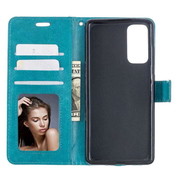 For Motorola Moto G50 Crazy Horse Texture Horizontal Flip Leather Case with Holder & Card Slots & Wallet & Photo Frame