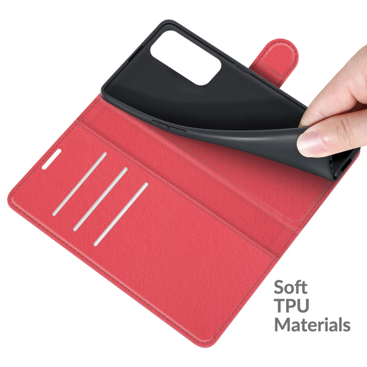 For OPPO Reno5 Pro+ / Find X3 Neo Litchi Texture Horizontal Flip Protective Case with Holder & Card Slots & Wallet