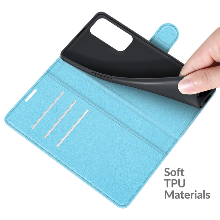 For OPPO Reno5 Pro+ / Find X3 Neo Litchi Texture Horizontal Flip Protective Case with Holder & Card Slots & Wallet