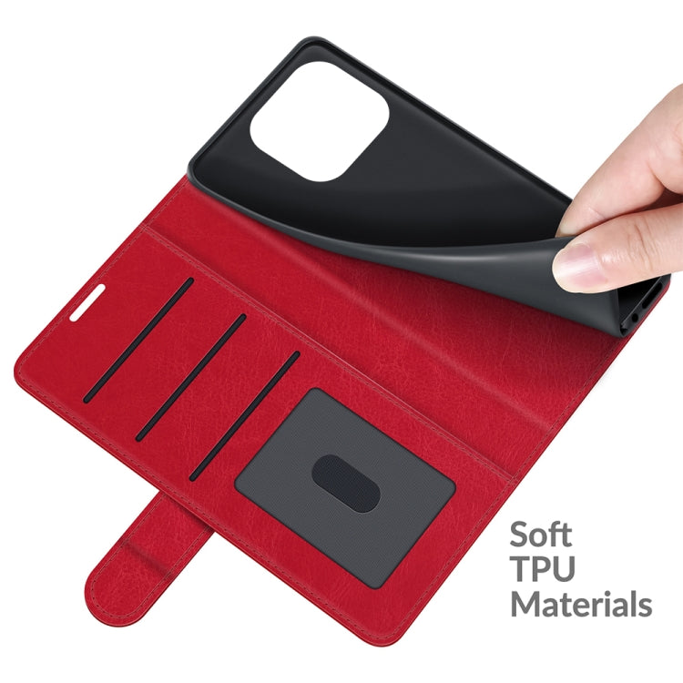 For Xiaomi Mi 11 Pro 5G / 4G R64 Texture Single Horizontal Flip Protective Case with Holder & Card Slots & Wallet& Photo Frame