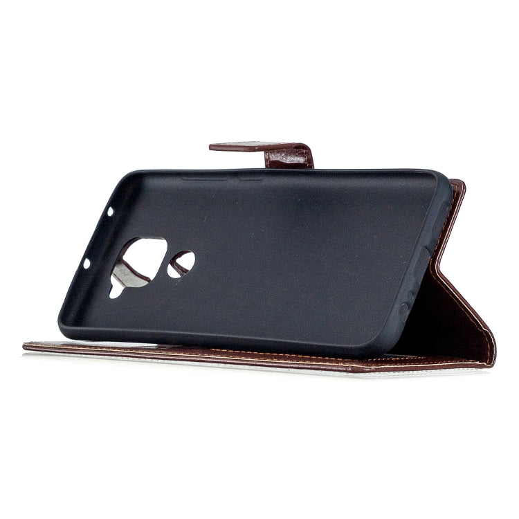 For Xiaomi Redmi Note 9 5G Crazy Horse Texture Horizontal Flip Leather Case with Holder & Card Slots & Wallet & Photo Frame