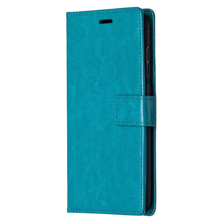 For Xiaomi Redmi Note 9 5G Crazy Horse Texture Horizontal Flip Leather Case with Holder & Card Slots & Wallet & Photo Frame