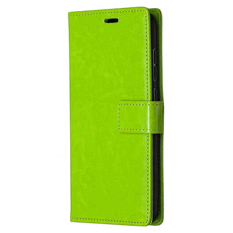 For Xiaomi Redmi Note 9 5G Crazy Horse Texture Horizontal Flip Leather Case with Holder & Card Slots & Wallet & Photo Frame