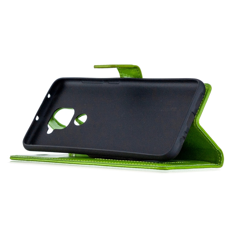 For Xiaomi Redmi Note 9 5G Crazy Horse Texture Horizontal Flip Leather Case with Holder & Card Slots & Wallet & Photo Frame