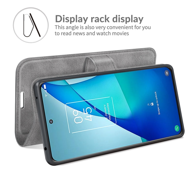 For TCL 20S / 20 5G /20L / 20L+ Retro Calf Pattern Buckle Horizontal Flip Leather Case with Holder & Card Slots & Wallet