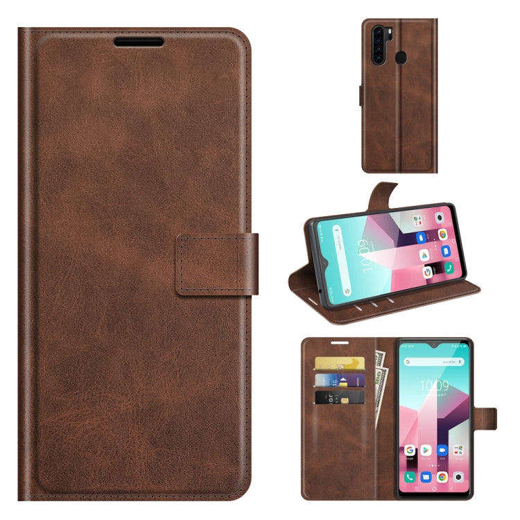 For Blackview A80 Plus / A80 Pro Retro Calf Pattern Buckle Horizontal Flip Leather Case with Holder & Card Slots & Wallet